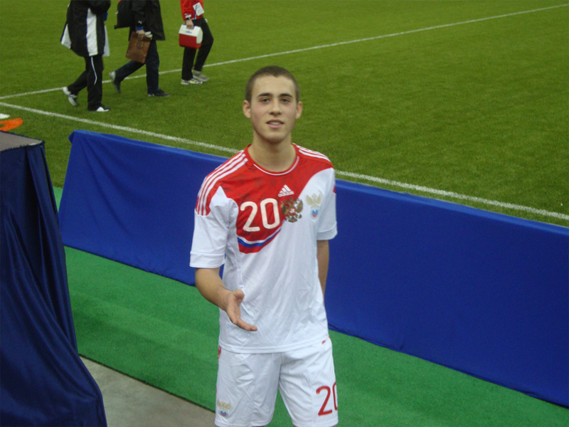 Antonio Morelles, residente de InterSoccer Madrid, elegido para la Selección de Rusia Sub 19