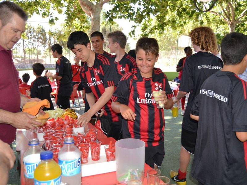 Belle épilogue de l'AC Milan Summer Camp 2013 en Alalpardo