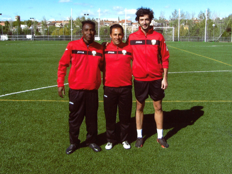 Con el preparador específico de porteros se completa el equipo de scouting de InterSoccer Madrid