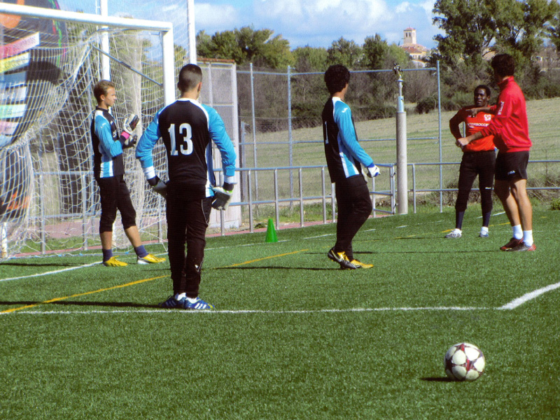 Con el preparador específico de porteros se completa el equipo de scouting de InterSoccer Madrid