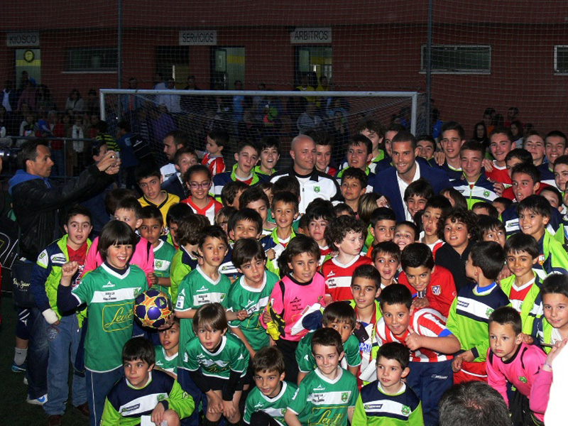 InterSoccer attended the -Tribute Ceremony to Mario Suarez- in Alcobendas