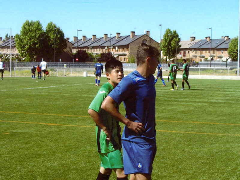 Great match of InterSoccer Academy Club vs Getafe in its Sports City