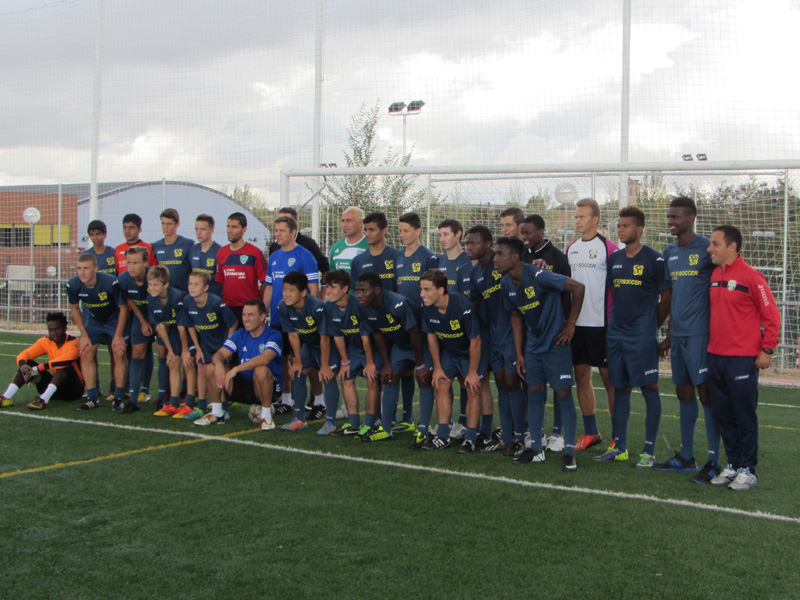 Paco Buyo, famous Real Madrid goalkeeper, visited the InterSoccer modernization in Alalpardo