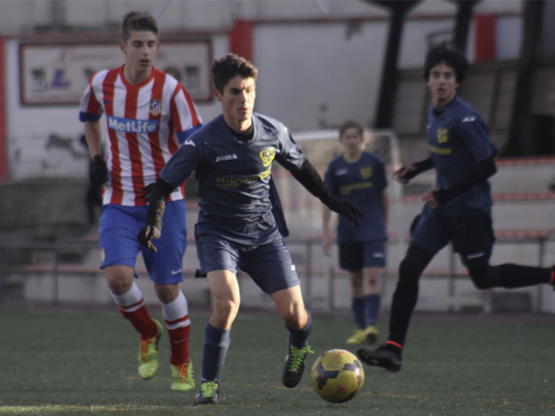 Friendly match InterSoccer Academy vs Atletico Madrid youth team