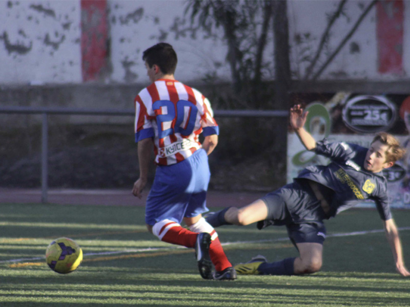 Friendly match InterSoccer Academy vs Atletico Madrid youth team