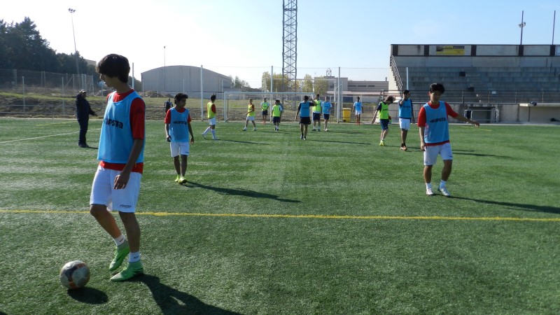 TAFAD Montealbir and A.C. InterSoccer Madrid train together
