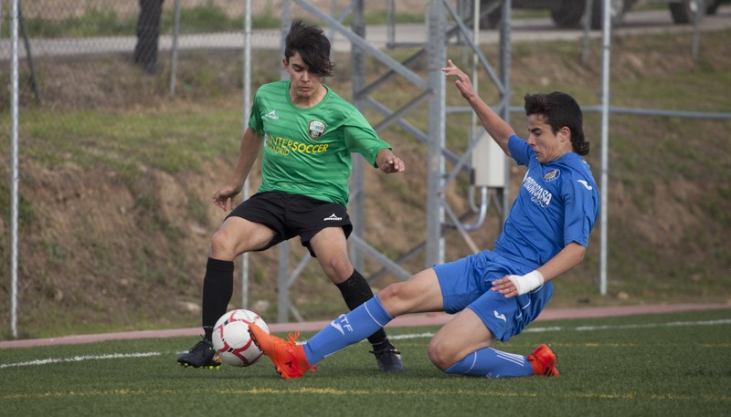 Cuartos de final del III Torneo de Fútbol Cadete Vicente del Bosque - Emocionantísimo partido contra el Getafe CF